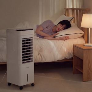 에어쿨러 냉풍기 가정용 원룸 이동식 에어컨 냉방기 얼음선풍기 리모컨형 7L GF-LF960