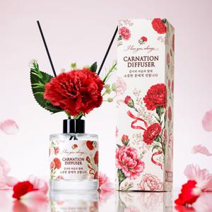 카네이션 디퓨저 120ml 가정의달 어버이날 스승의날 감사선물