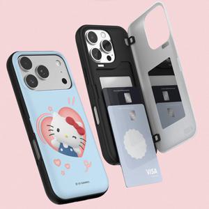 아이폰 17 16 15 14 13 미니 프로 에어 맥스 2장 카드 수납 커플 핸드폰 케이스