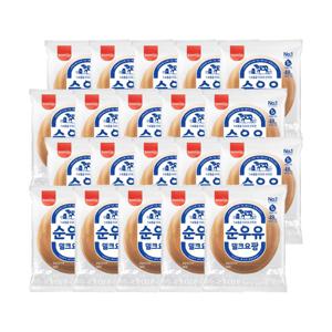 순우유 밀크요팡 간식 빵 65g 20봉