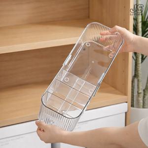 길이조절수납함 칸막이 서랍 정리함 주방 싱크대 팬트리 투명 정리함 다용도 보관함 선반정리