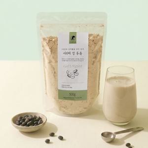 국산 서리태 생 두유 검은콩 500g