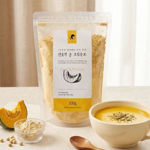 국산 단호박 콩 크림 수프 선식 500g
