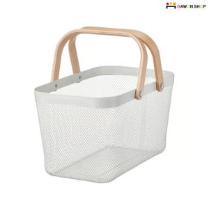 RISATORP 직사각 철제 바구니 (대/27x42x23cm)