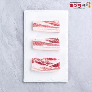 미소찬한돈 칼집 삼겹 구이용 500g