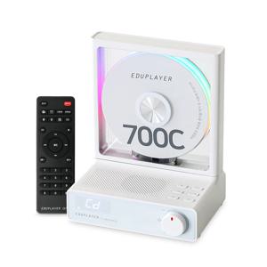 투명 무선 CD플레이어 무드등 EA700C 블루투스인아웃