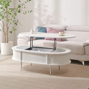 메이퀸 거실 소파 템바보드 리프트업 테이블 1200