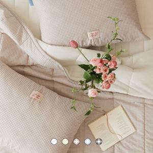 파스텔 스노우시어서커 여름차렵이불세트 SS/Q/K 5color