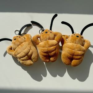 이색 친구 선물 헬창 근육 바퀴벌레 바선생 인형 키링 못생긴 웃긴 킹받는 하찮은 쓸데없는
