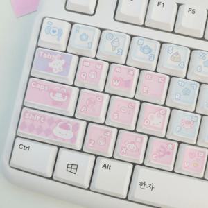 키보드 스티커 캐릭터 노트북 맥북 귀여운 BB0386