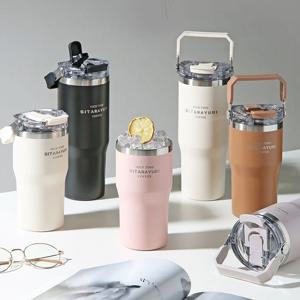 대용량 스텐304 보온 보냉 투웨이 물병 텀블러 600ml 900ml