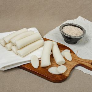 우리쌀로 만든 자연백미 가래떡 / 떡국떡 봉당 1kg 2봉/3봉