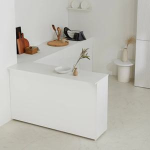 노아 심플 화이트 아일랜드식탁 심플 홈바테이블 1200X600 size