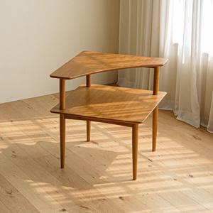 [리퍼] 미네 원목 사이드테이블