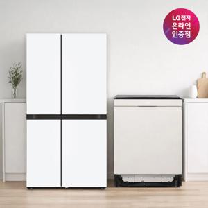 LG 디오스 양문형 냉장고 + LG 식기세척기 (S836MQQ012 + DUE6BGL1E)