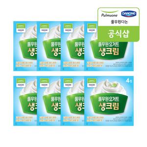 풀무원다논 생크림요거트 플레인 4입(80g x 4입) x 8개