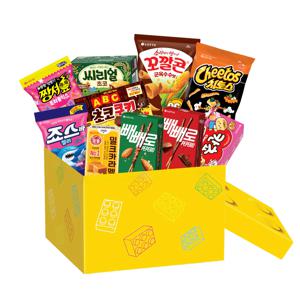 롯데 어린이날 과자 종합선물세트 10종 (꼬깔콘,빼빼로,ABC초코쿠키 등)