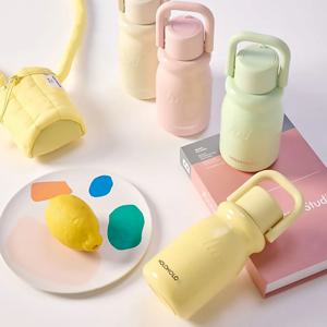 밀크 보온보냉병 텀블러 430ml+구름 파우치 세트
