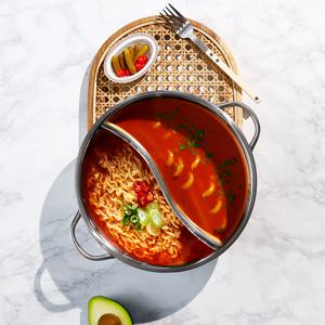 반반냄비 훠궈 샤브샤브 마라탕 전골냄비 인덕션 가스레인지