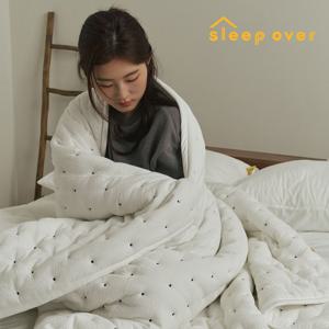 모달 도트 퀼팅 사계절 차렵이불 소노호텔&리조트