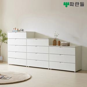 파란들가구 900 속깊은 3단/4단/5단서랍장(G) 광폭서랍장 택1