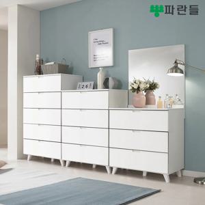 파란들가구 800 속깊은 3단/4단/5단서랍장(B) 광폭서랍장 택1