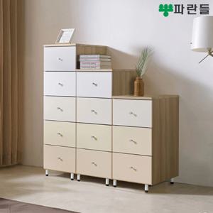 파란들가구 400 속깊은 3단/4단/5단서랍장(D) 광폭서랍장 택1