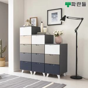 파란들가구 400 속깊은 3단/4단/5단서랍장(B) 광폭서랍장 택1