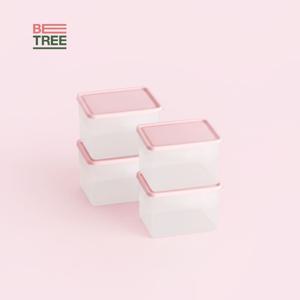 부드럽게 휘어지는 냉동실 정리용기 1700ml 4개