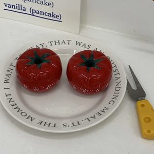 토마토 주방 타이머 쿠킹타이머 요리 베이킹 알람 60분