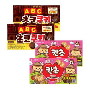 내 이름을 찾아라 이름 칸쵸 2탄 54gx2+ABC 초코쿠키 50gx2