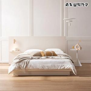리움 LED 조명 호텔식 와이드 침대 SS/Q (매트포함)