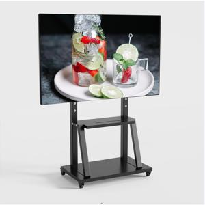 특대형 티비 스탠드 거치대 이동식 TV 받침대 32-100인치 삼성 엘지 호환 블랙