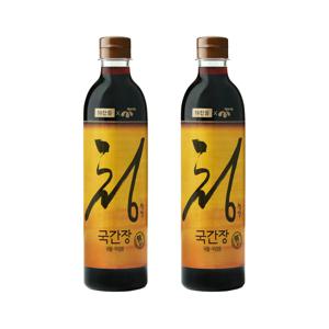 해찬들 청장 국간장 780ml x2개