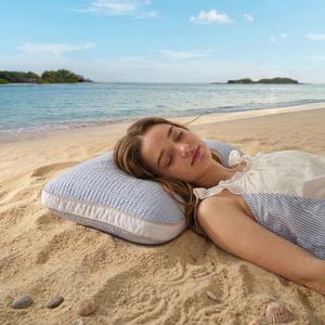 여름 시원한 시어서커 어깨편한 기절베개 커버세트 2colors