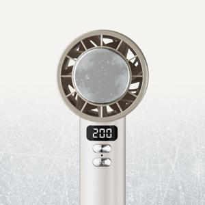 200단 파워 냉각 에어컨 핸디팬 휴대용 손 선풍기