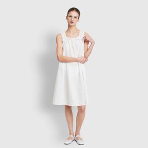 여 소프트 시어서커 민소매 파자마 원피스 (3 sizes)(4 colors)