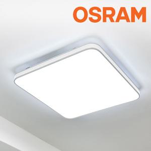 LED 전등 방등 버닝 사각 60W 오스람 플리커프리 작은방 안방