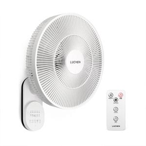 루첸 에어빔 벽걸이선풍기 무선리모컨 벽선풍기