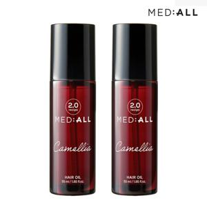 메디올 까멜리아 동백 에디션 고농축 손상모케어 에센스 헤어 오일 세럼 55ml 2개