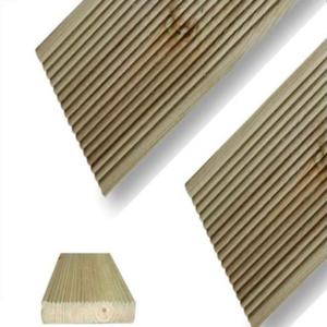 방부목 데크재 1200x140x25mm 5개1묶음  피스,사포 제공 야외 바닥 데크