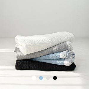 살에 안붙는 여름필수 선염 시어서커 홑이불 4colors