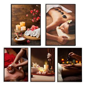 피부관리 마사지샵 스파 매장 포스터 인테리어 액자