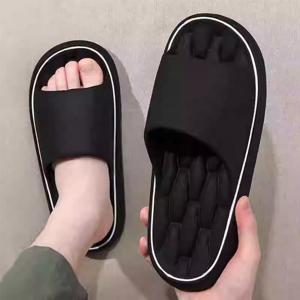 쿠션 푹신한 실내슬리퍼 남성 여성 여름 사무실 거실 실내화 슬리퍼