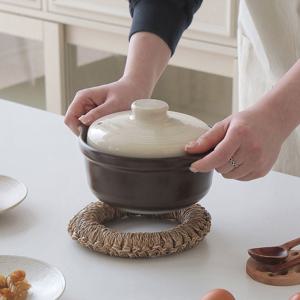 내열 도자기 계란찜 전골 삼계탕 된장 뚝배기 3size