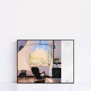 No.661 OUR HOUR 감성 흑백 사진 청춘 사랑 해변 빈티지 벽꾸미기 아트 포스