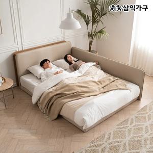 모아 LED수납형 저상형 침대(매트포함) SS/Q/LK
