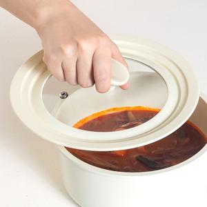 실리콘 냄비뚜껑 멀티커버 프라이팬 덮개 16~20cm