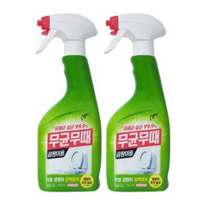 무균무때 곰팡이용 세정제 750ml x2 /살균제