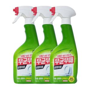 무균무때 곰팡이용 세정제 750ml x3 /살균제